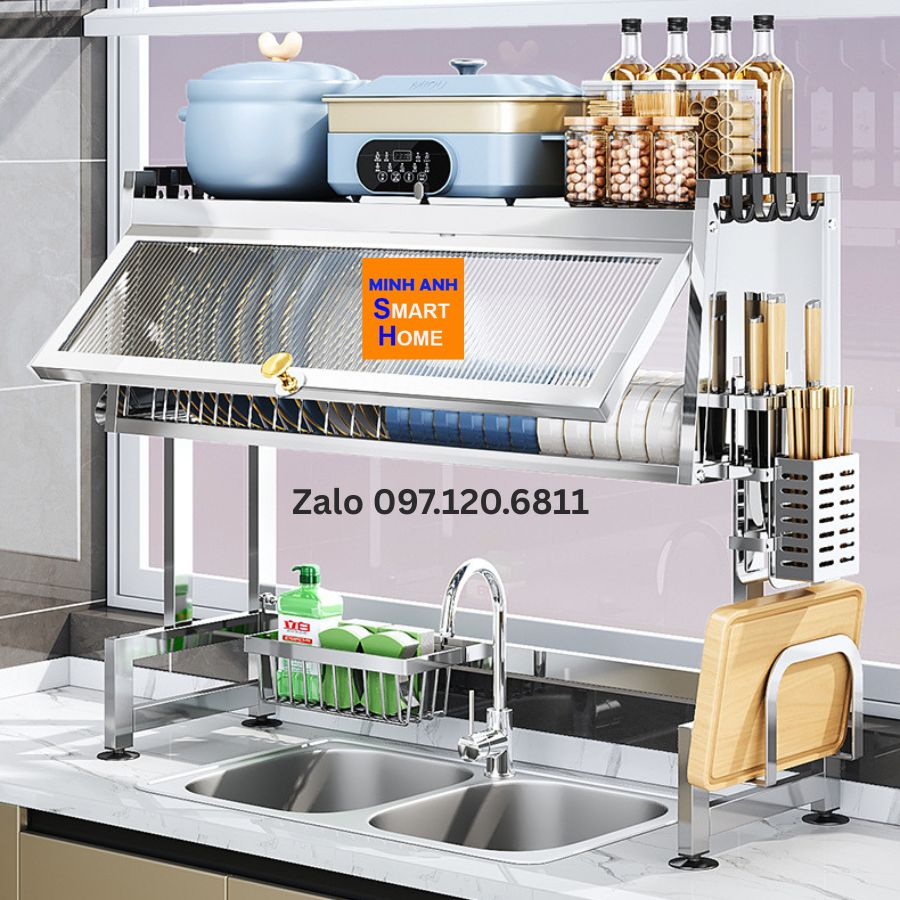 Địa chỉ bán kệ úp chén trên bồn rửa tại Hà Nội